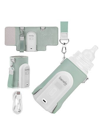 Scalda biberon portatile LIONELO Thermup Go Evo - USB - Per biberon in plastica e vetro ⌀50-80 mm