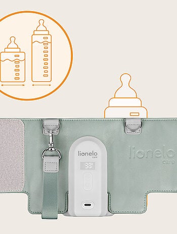 Scalda biberon portatile LIONELO Thermup Go Evo - USB - Per biberon in plastica e vetro ⌀50-80 mm