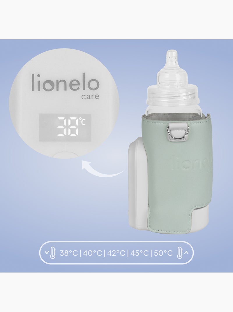 Scalda biberon portatile LIONELO Thermup Go Evo - USB - Per biberon in plastica e vetro ⌀50-80 mm Verde - Kiabi