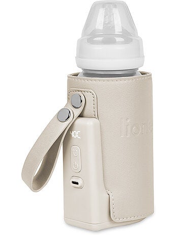 Scalda biberon portatile Lionelo Thermup Go Plus - Senza BPA - 38-50°C - Durata della batteria fino