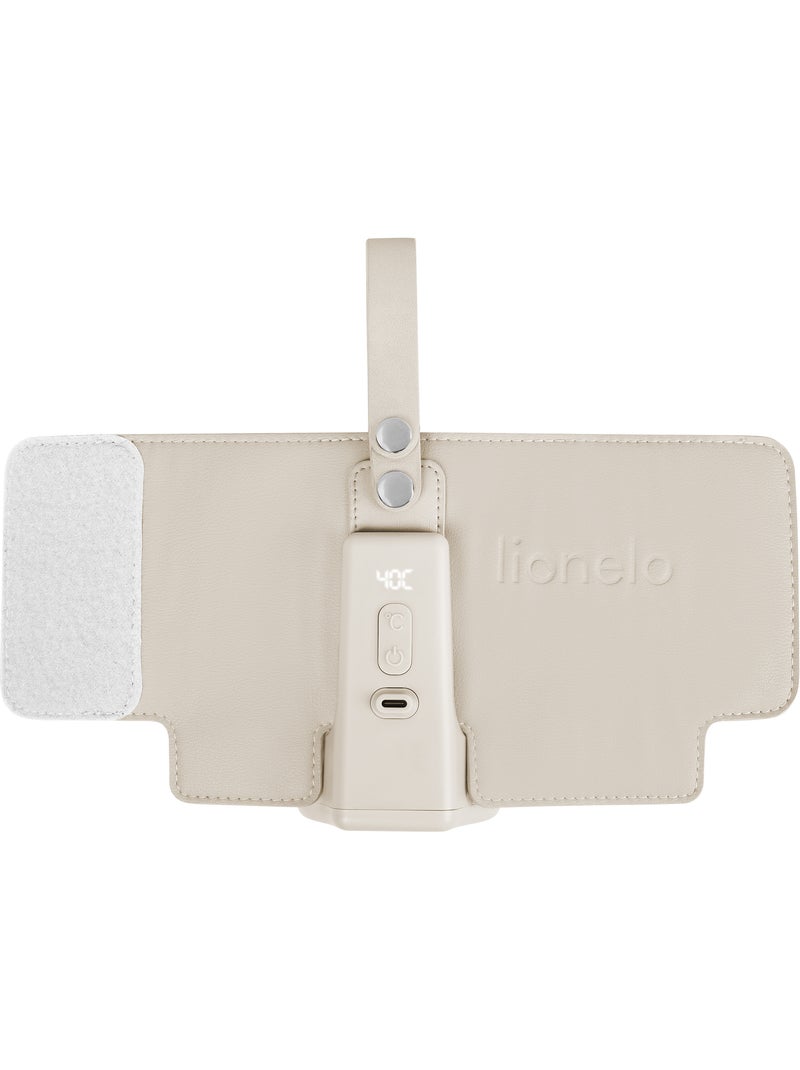 Scalda biberon portatile Lionelo Thermup Go Plus - Senza BPA - 38-50°C - Durata della batteria fino Beige argilla - Kiabi