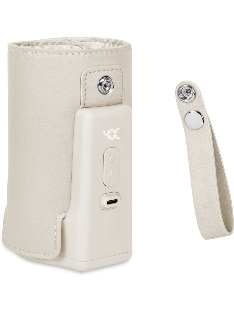 Scalda biberon portatile Lionelo Thermup Go Plus - Senza BPA - 38-50°C - Durata della batteria fino Beige argilla - Kiabi