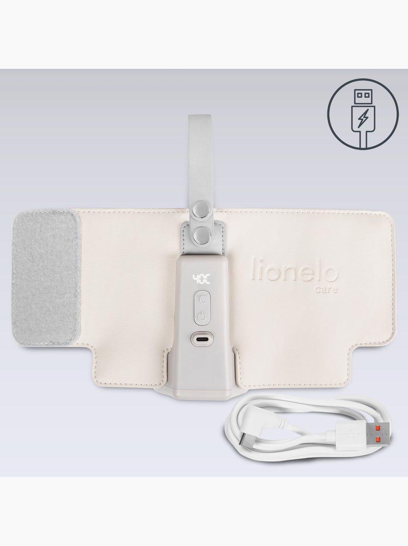 Scalda biberon portatile Lionelo Thermup Go Plus - Senza BPA - 38-50°C - Durata della batteria fino Beige - Kiabi