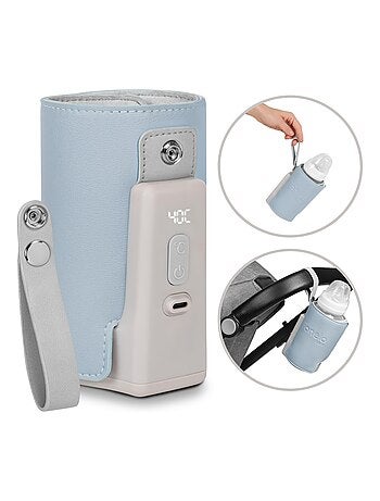 Scalda biberon portatile Lionelo Thermup Go Plus - Senza BPA - 38-50°C - Durata della batteria fino