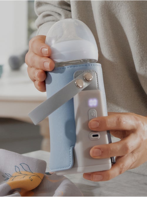 Scalda biberon portatile Lionelo Thermup Go Plus - Senza BPA - 38-50°C - Durata della batteria fino - Kiabi