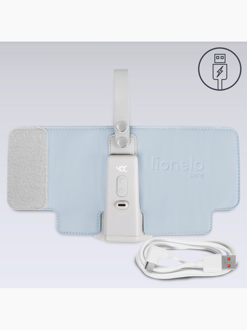 Scalda biberon portatile Lionelo Thermup Go Plus - Senza BPA - 38-50°C - Durata della batteria fino Blu - Kiabi