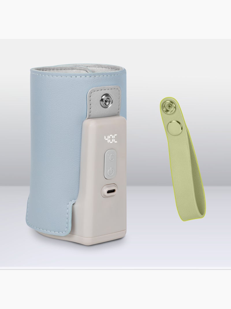 Scalda biberon portatile Lionelo Thermup Go Plus - Senza BPA - 38-50°C - Durata della batteria fino Blu - Kiabi