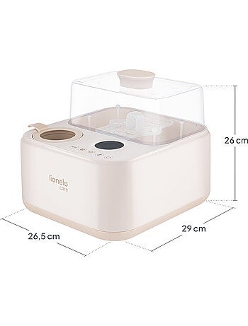 Scaldabiberon 2in1 LIONELO Steamup - Sterilizzatore per biberon - Senza BPA