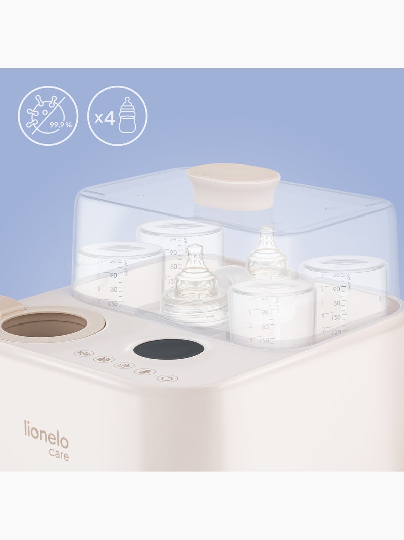 Scaldabiberon 2in1 LIONELO Steamup - Sterilizzatore per biberon - Senza BPA Beige - Kiabi