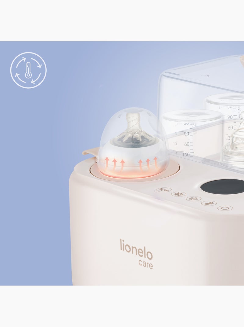 Scaldabiberon 2in1 LIONELO Steamup - Sterilizzatore per biberon - Senza BPA Beige - Kiabi