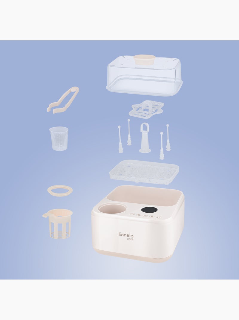 Scaldabiberon 2in1 LIONELO Steamup - Sterilizzatore per biberon - Senza BPA Beige - Kiabi