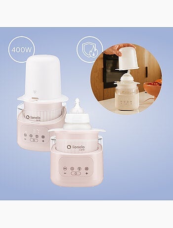 Scaldabiberon 6 in 1 LIONELO Thermup 4.0 - Sterilizzazione - Riscaldamento - Scongelamento - 400 W