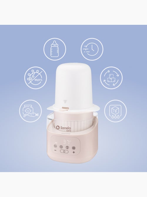 Scaldabiberon 6 in 1 LIONELO Thermup 4.0 - Sterilizzazione - Riscaldamento - Scongelamento - 400 W - Kiabi Scaldabiberon 6 in 1 LIONELO Thermup 4.0 - Sterilizzazione - Riscaldamento - Scongelamento - 400 W - Kiabi