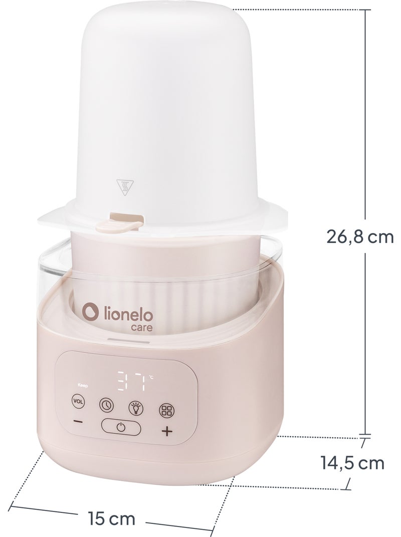Scaldabiberon 6 in 1 LIONELO Thermup 4.0 - Sterilizzazione - Riscaldamento - Scongelamento - 400 W Beige - Kiabi