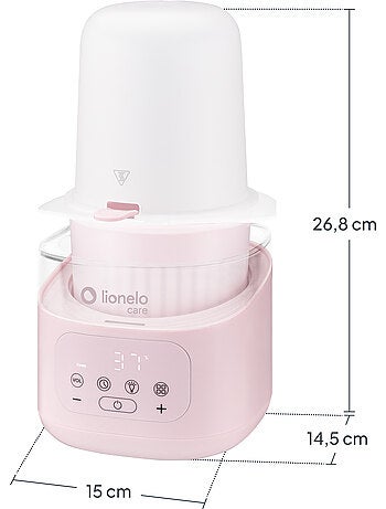 Scaldabiberon 6 in 1 LIONELO Thermup 4.0 - Sterilizzazione - Riscaldamento - Scongelamento - 400 W