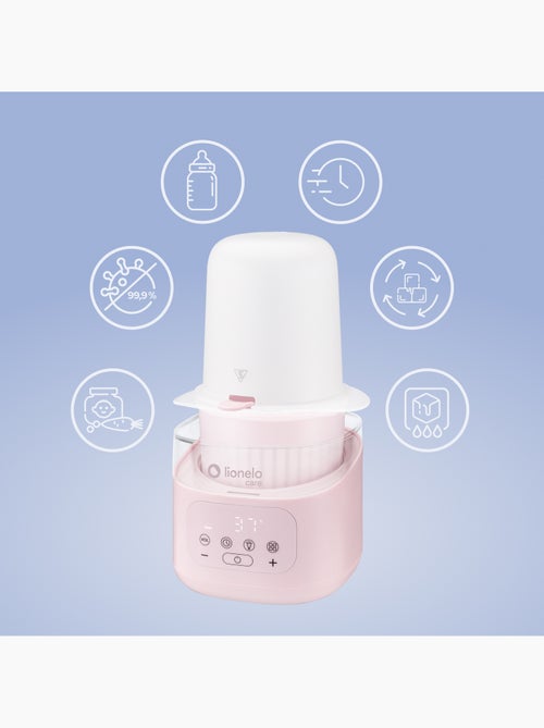Scaldabiberon 6 in 1 LIONELO Thermup 4.0 - Sterilizzazione - Riscaldamento - Scongelamento - 400 W - Kiabi Scaldabiberon 6 in 1 LIONELO Thermup 4.0 - Sterilizzazione - Riscaldamento - Scongelamento - 400 W - Kiabi