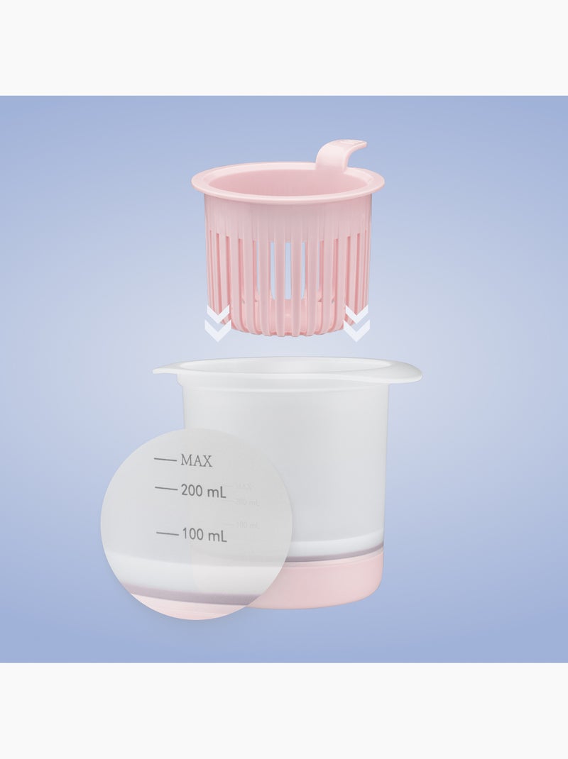 Scaldabiberon 6 in 1 LIONELO Thermup 4.0 - Sterilizzazione - Riscaldamento - Scongelamento - 400 W Rosa - Kiabi