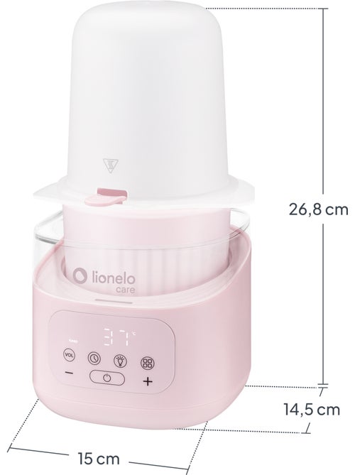 Scaldabiberon 6 in 1 LIONELO Thermup 4.0 - Sterilizzazione - Riscaldamento - Scongelamento - 400 W - Kiabi Scaldabiberon 6 in 1 LIONELO Thermup 4.0 - Sterilizzazione - Riscaldamento - Scongelamento - 400 W - Kiabi