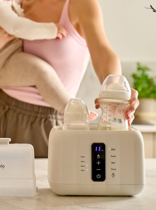 Scaldabiberon LIONELO Thermup Duo 6 in 1 - Sterilizza - Riscalda - Senza BPA - Kiabi