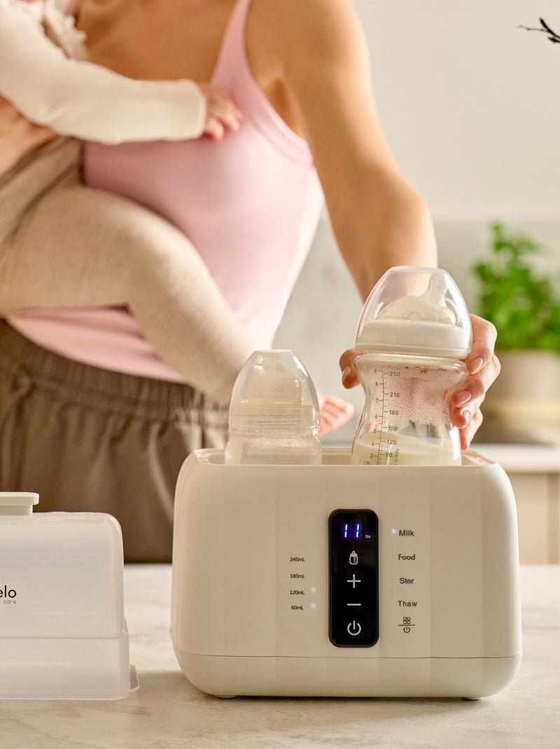 Scaldabiberon LIONELO Thermup Duo 6 in 1 - Sterilizza - Riscalda - Senza BPA Bianco - Kiabi