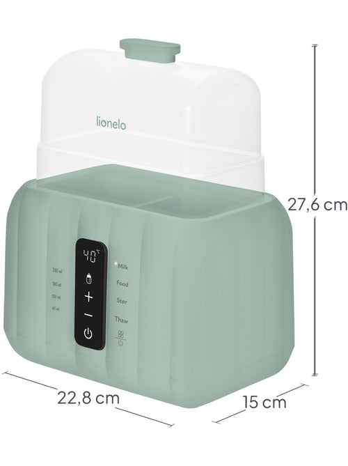 Scaldabiberon LIONELO Thermup Duo 6 in 1 - Sterilizza - Riscalda - Senza BPA - Kiabi Scaldabiberon LIONELO Thermup Duo 6 in 1 - Sterilizza - Riscalda - Senza BPA - Kiabi