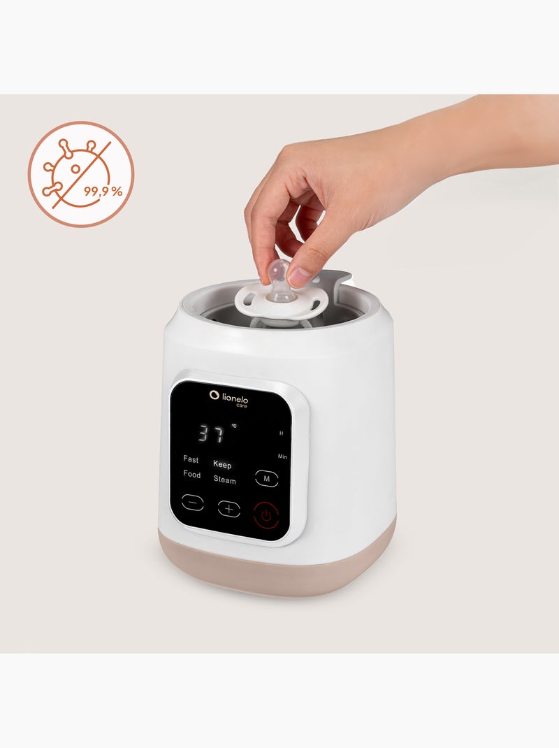 Scaldabiberon portatile LIONELO Thermup 3.0 - Sterilizza - Riscalda - Scongela - Senza BPA Bianco - Kiabi