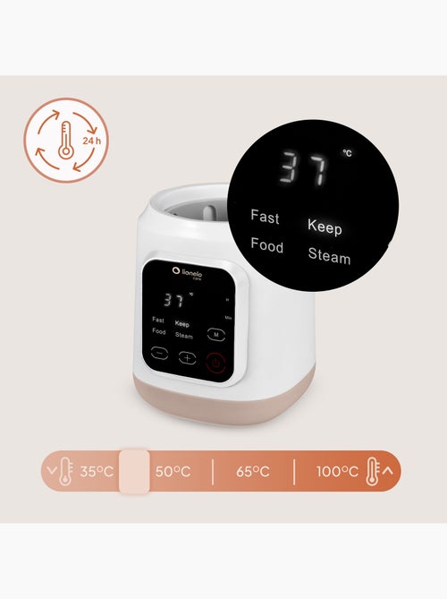 Scaldabiberon portatile LIONELO Thermup 3.0 - Sterilizza - Riscalda - Scongela - Senza BPA - Kiabi