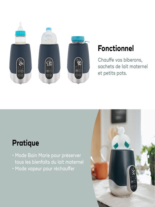 Scaldabiberon portatile programmabile NutriSmart 'Babymoov' - Kiabi Scaldabiberon portatile programmabile NutriSmart 'Babymoov' - Kiabi