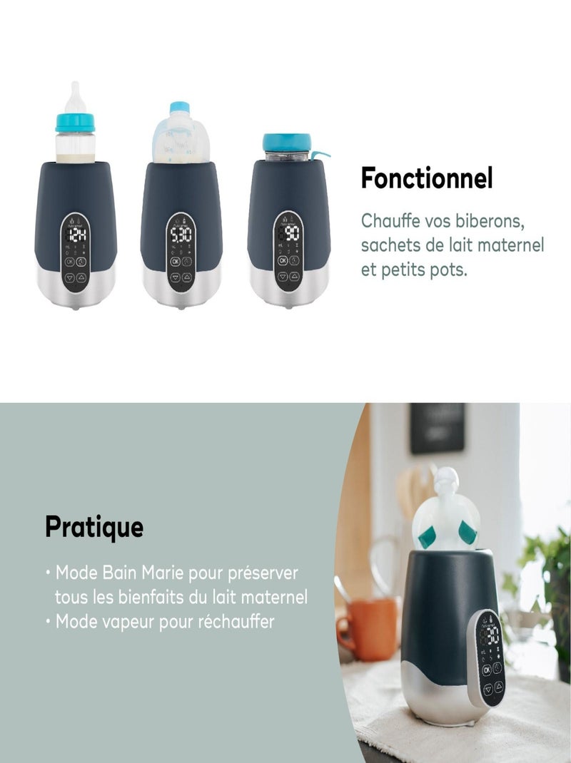 Scaldabiberon portatile programmabile NutriSmart 'Babymoov' Grigio - Kiabi