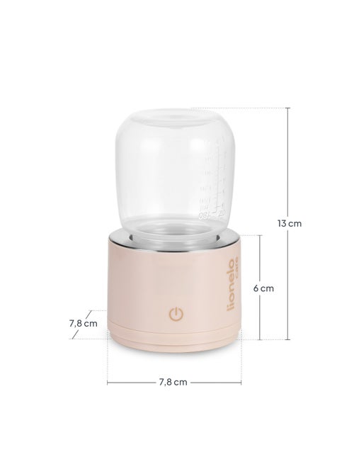 Scaldabiberon senza fili LIONELO Thermup - 180 ml - 90 ml in 3 min - 37-50 °C - Adattatori universal - Kiabi