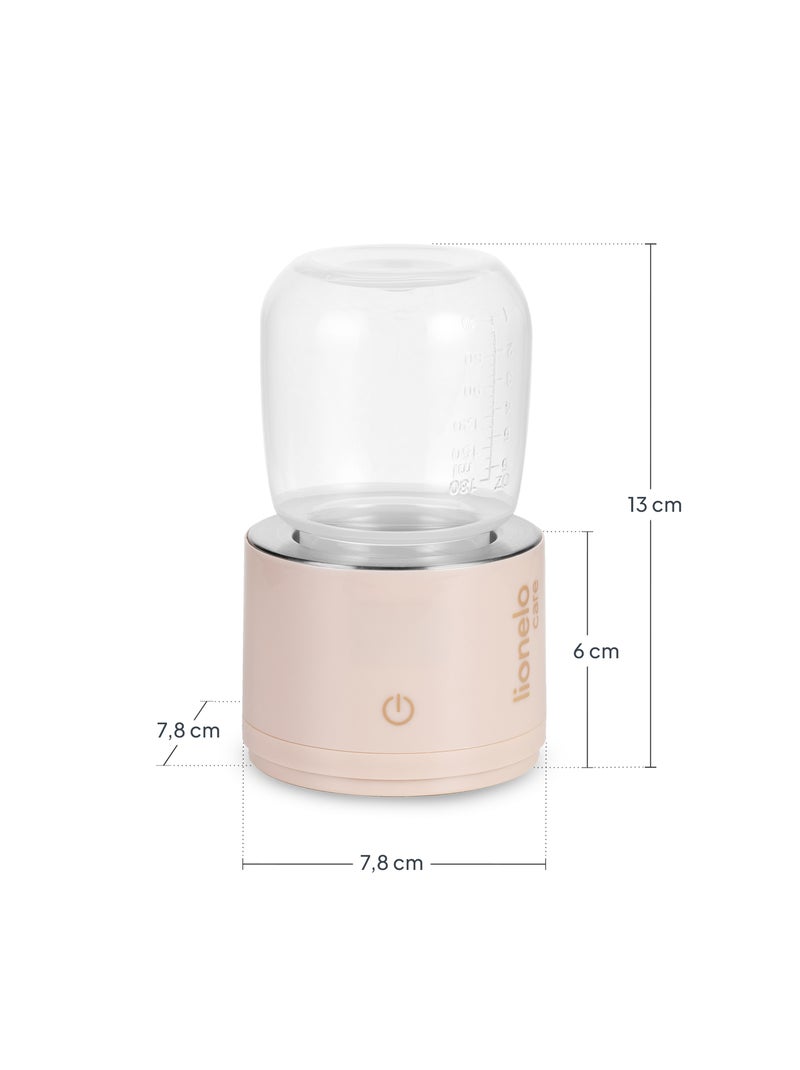 Scaldabiberon senza fili LIONELO Thermup - 180 ml - 90 ml in 3 min - 37-50 °C - Adattatori universal Beige - Kiabi