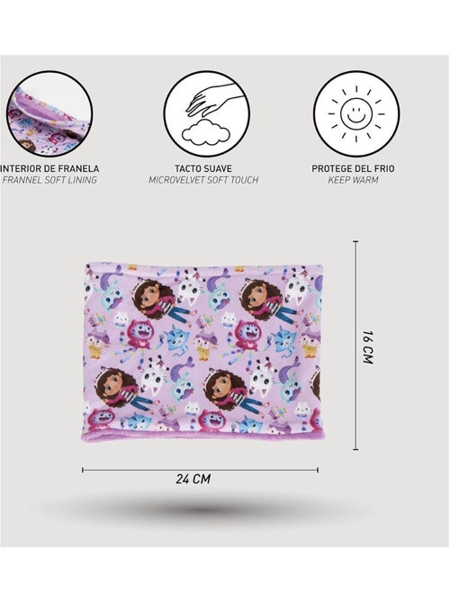 Scaldacollo bambino Gabby's Dollhouse Rosa – Taglia S - Kiabi