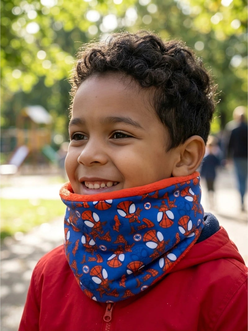 Scaldacollo bambino in poliestere Spidey Marvel Rosso - Kiabi