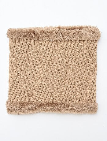 Scaldacollo bordo effetto montone