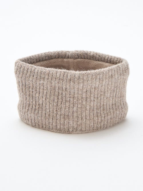 Scaldacollo in maglia a tinta unita - Kiabi