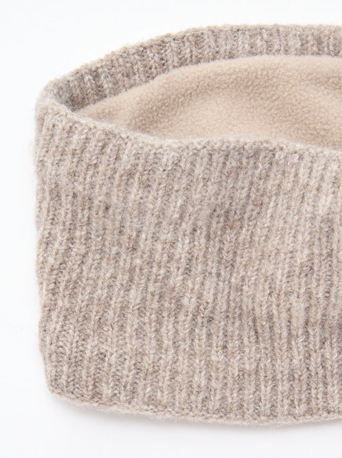 Scaldacollo in maglia a tinta unita - Kiabi