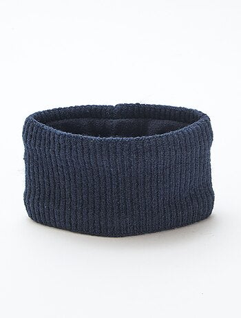 Scaldacollo in maglia leopardata