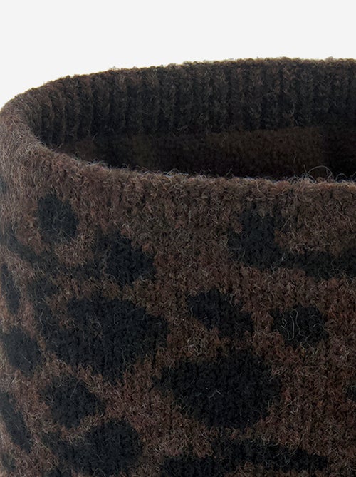 Scaldacollo in maglia con fodera in pile - Kiabi Scaldacollo in maglia con fodera in pile - Kiabi