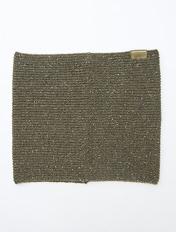 Snood in maglia fantasia