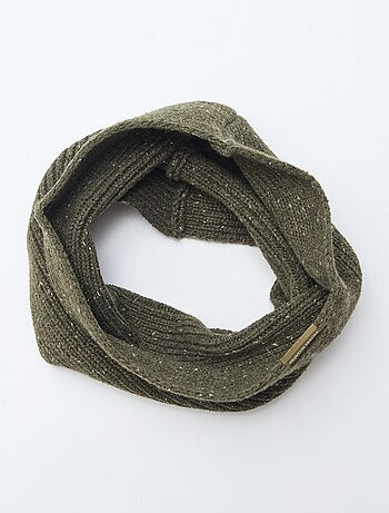 Snood in maglia fantasia