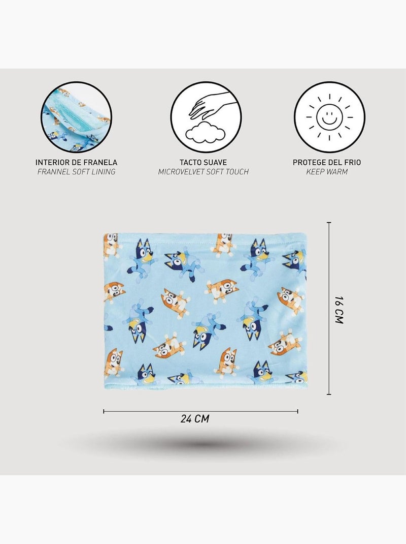 Scaldacollo snood Bluey Bambino Blu Blu cielo - Kiabi