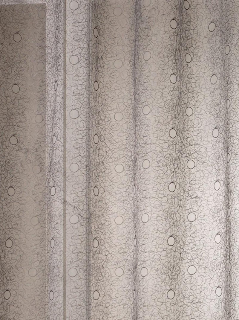 Scarabocchi in organza ricamata e bolle in voile Grigio chiaro - Kiabi