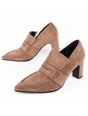 Scarpa Con Tacco Materiale Sintetico E Tessile Montevita