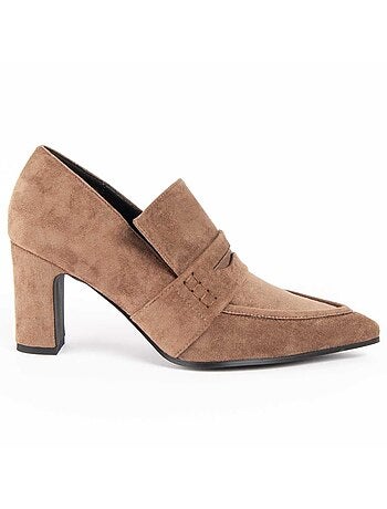 Scarpa Con Tacco Materiale Sintetico E Tessile Montevita
