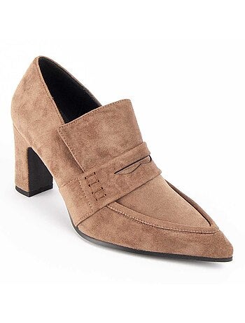 Scarpa Con Tacco Materiale Sintetico E Tessile Montevita