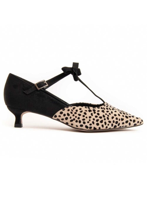 Scarpa Con Tacco Materiale Sintetico E Tessile Montevita - Kiabi