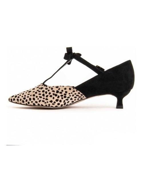 Scarpa Con Tacco Materiale Sintetico E Tessile Montevita - Kiabi