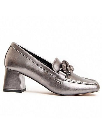 Scarpa Con Tacco Materiale Sintetico E Tessile Montevita