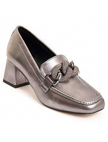 Scarpa Con Tacco Materiale Sintetico E Tessile Montevita