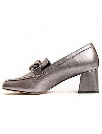 Scarpa Con Tacco Materiale Sintetico E Tessile Montevita